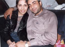 Jassi Sidhu with husband Mithu Singh in 2000